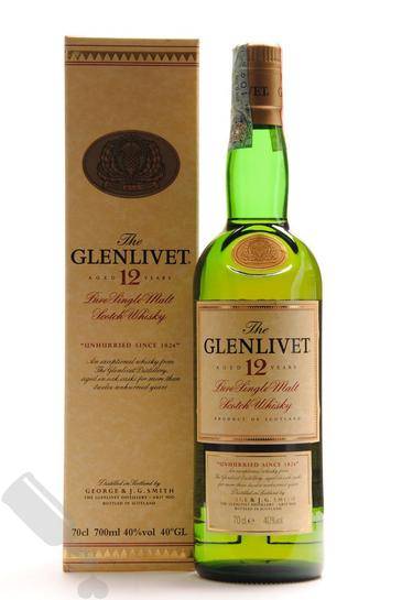  Glenlivet 12 years Old Bottling