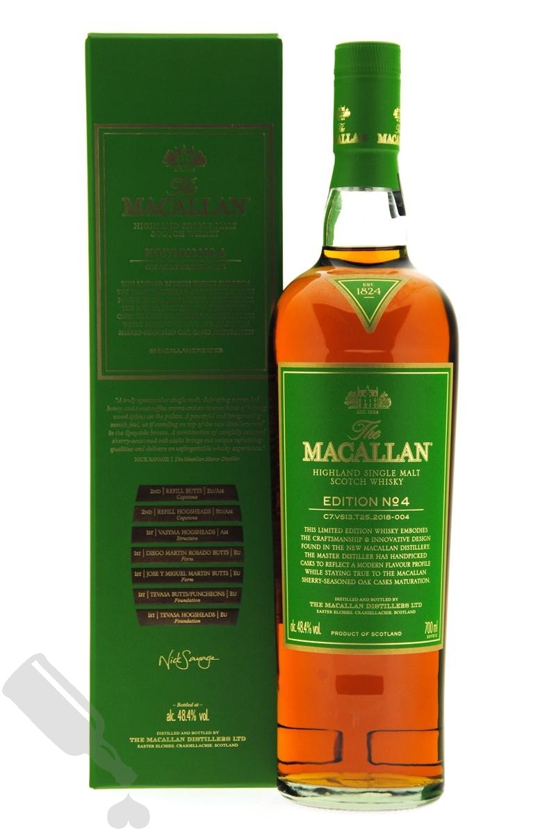 Macallan Edition No 4 Order Online Passion For Whisky