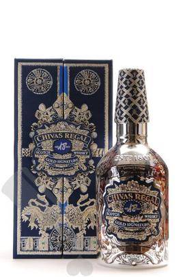 Chivas Regal 18 years Gold Signature Limited Edition by Christian Lacroix -  Passion for Whisky