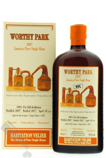 Worthy Park 10 years 2007 - 2017 WPL Habitation Velier