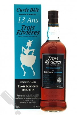 Trois Rivières 13 years 2005 - 2018 #22-4 Single Cask Cuvée Bèlè