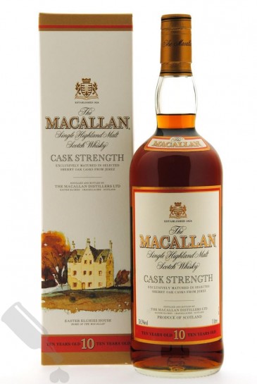 Macallan 10 years Cask Strength 100cl - Old Bottling