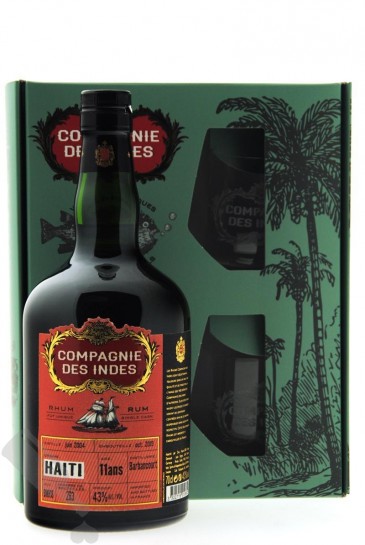 Barbancourt 11 years 2004 - 2015 #BMH18 Compagnie des Indes - Giftpack
