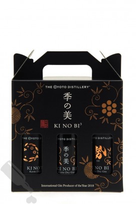 KI NO BI Kyoto Dry Gin Tasting Set 3x 20cl - Giftpack