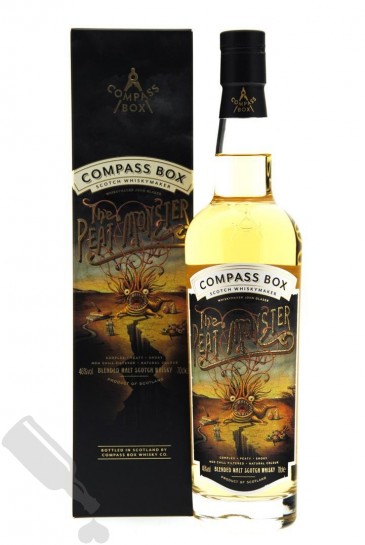 Compass Box The Peat Monster - The Painting Label