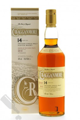 Cragganmore 14 years Friends of the Classic Malts Special Bottling 2010