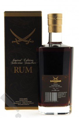 Premium Panamanian Rum 21 years 1996 - 2017 Pirat Label Sansibar for Whiskyklubben Slainte