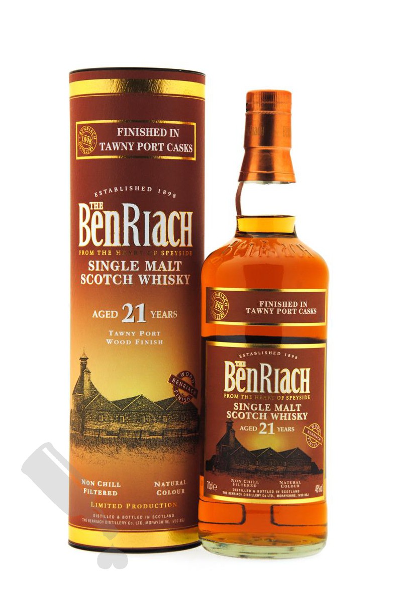 BenRiach 21 years Tawny Port Cask Finish