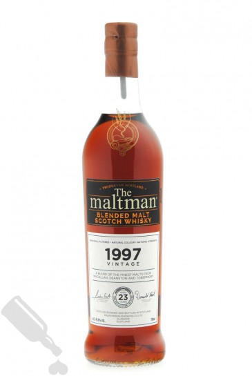 Blended Malt Scotch Whisky 23 years 1997 - 2021 Single Cask