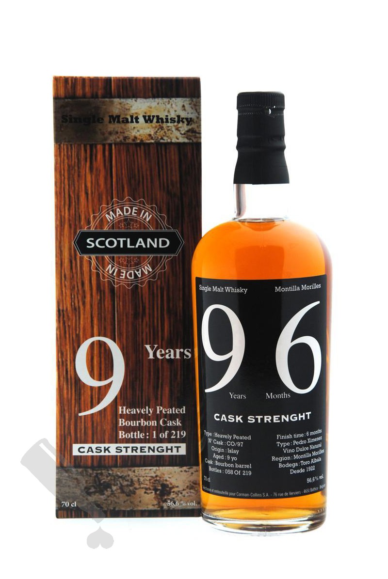 Islay Single Malt Whisky 9 years #CO/97 PX Toro Albala Cask Finish