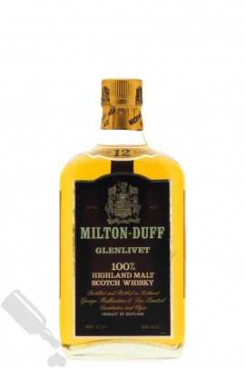 Milton-Duff Glenlivet 12 years - Old Bottling 75cl