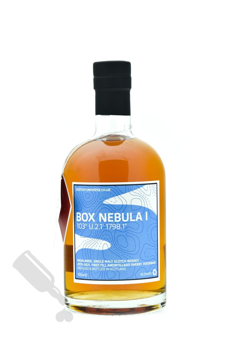Box Nebula I 2013 - 2021 First Fill Amontillado Sherry Hogshead