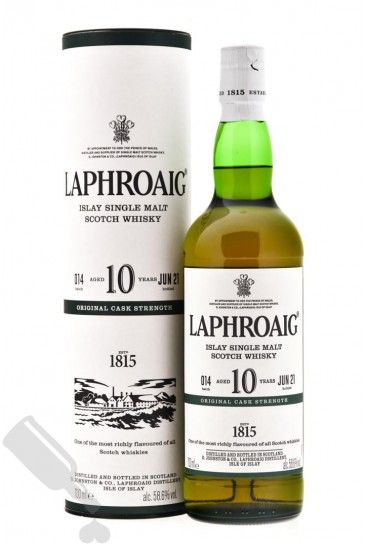 Laphroaig 10 years Original Cask Strength Batch 14