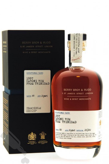 Caroni 21 years 1997 #181 Exceptional Casks Berry Bros. & Rudd