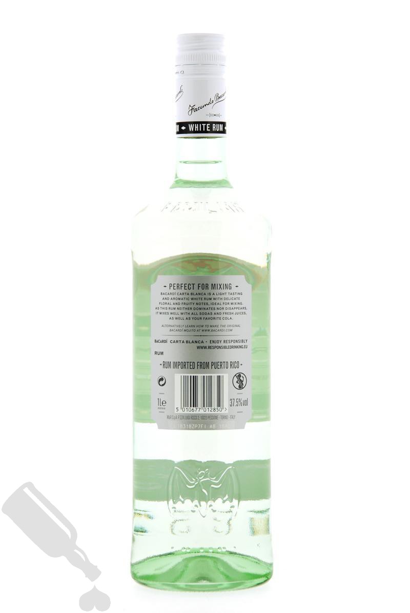 Bacardi Carta Blanca 100cl - Passion for Whisky