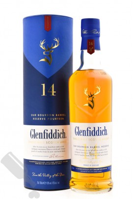 Glenfiddich 14 years Our Bourbon Barrel Reserve