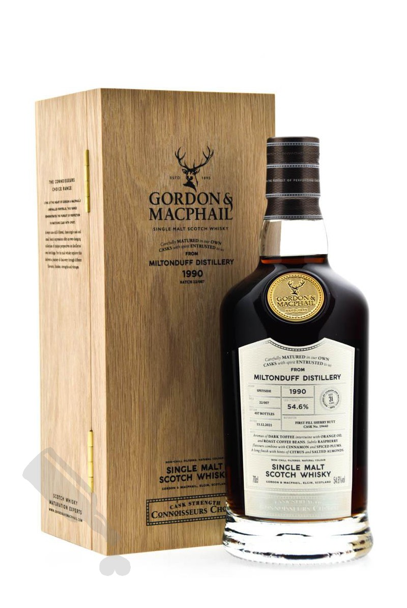 Miltonduff 31 years 1990 - 2021 #19440 Cask Strength Miltonduff 31 years 1990 - 2021 #19440 Cask Strength