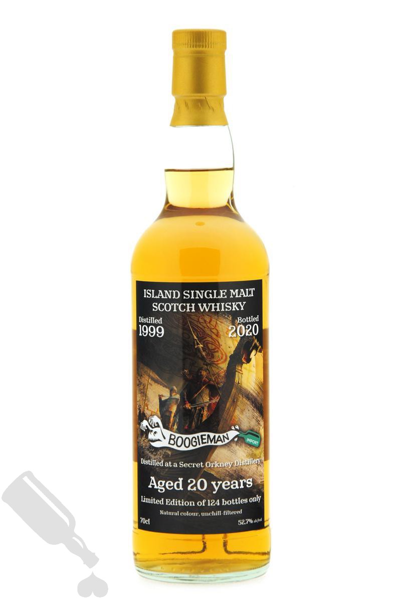 Distilled at a Secret Orkney Distillery 20 years 1999 - 2020 Single Cask "Vikings"