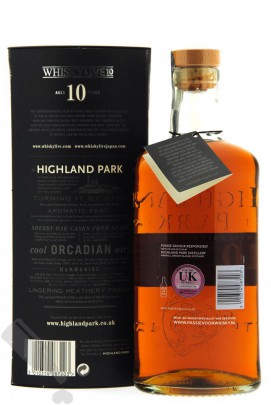 Highland Park 10 years 1999 - 2009 #5742 WhiskyLive 10th Anniversary