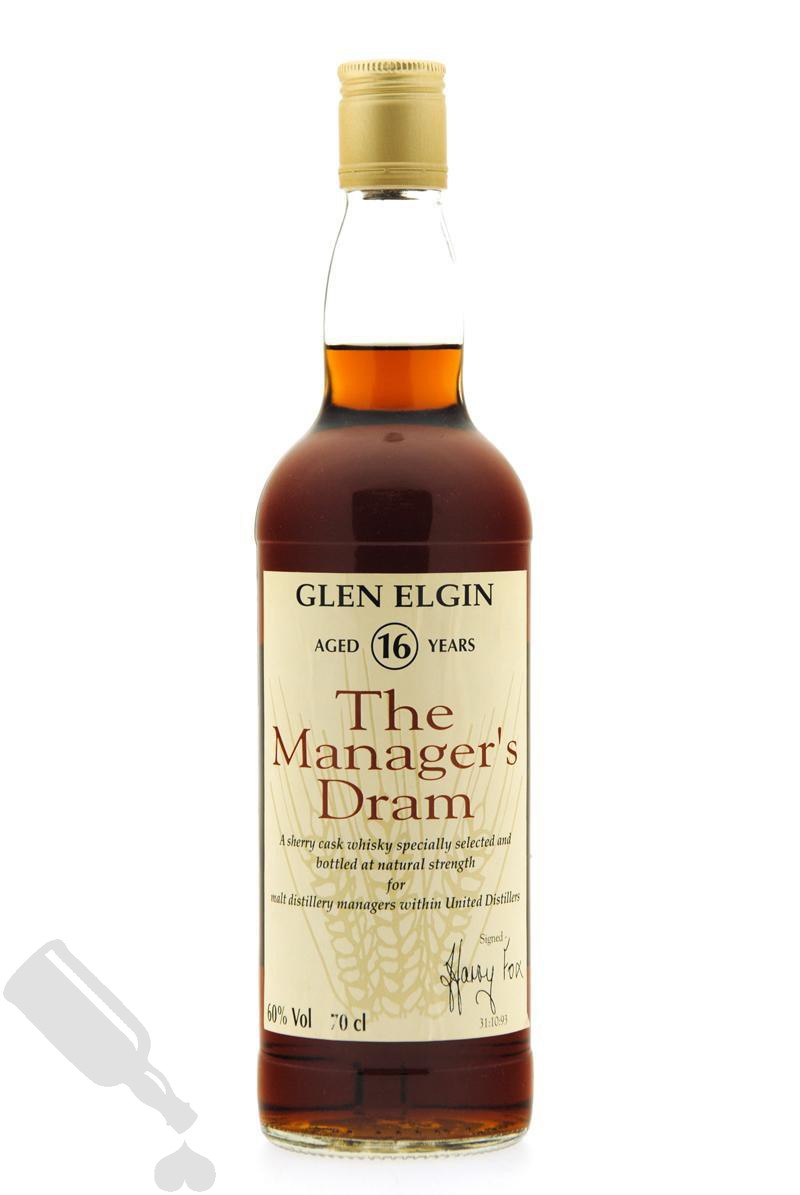 Glen Elgin 16 years 1993 The Manager's Dram