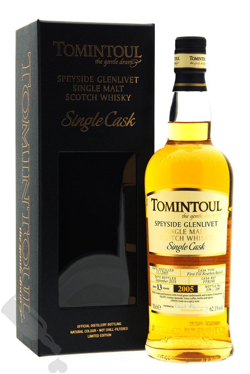 Tomintoul 13 years 2005 - 2018 #FFB198 Single Bourbon Cask