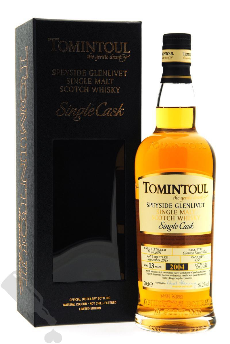 Tomintoul 13 years 2004 - 2018 #OS5 Single Sherry Cask