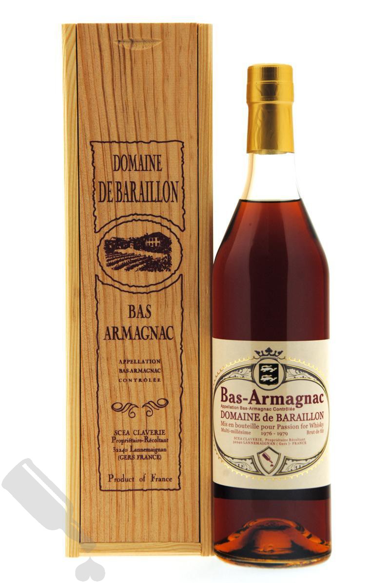 Domaine de Baraillon 1976-1979 Multi-Millésime pour Passion for Whisky