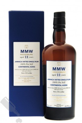 MMW Wedderburn 11 years Tropical VS Continental Aging Scheer Velier Main Rum 2x 70cl