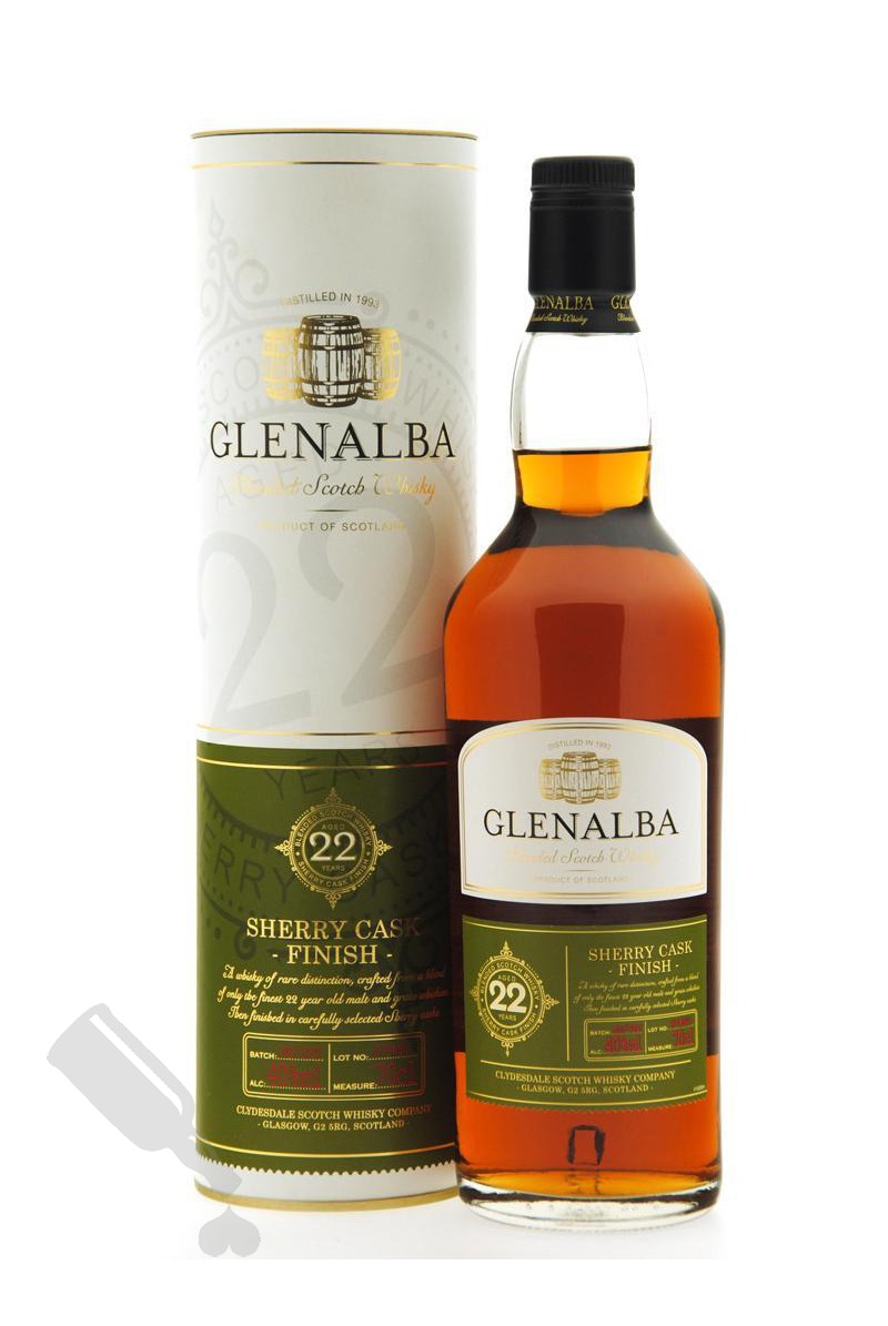 Glenalba 22 years Sherry Cask Finish Glenalba 22 years Sherry Cask Finish