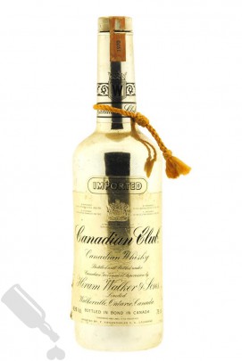 Canadian Club 1970 Gold Bottle in commemoration of the 1976 Olympic Games 75cl