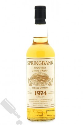 Springbank 1974 - 2003 #1157 Private Bottling