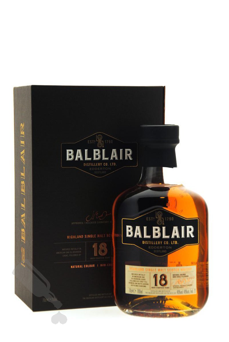 Balblair 18 years Balblair 18 years