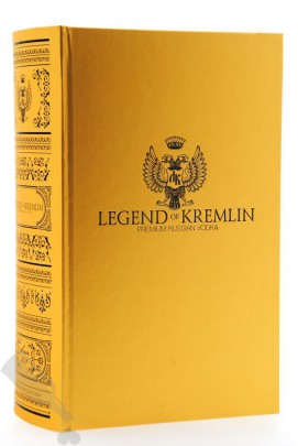 Legend Of Kremlin Vodka in Gold Book