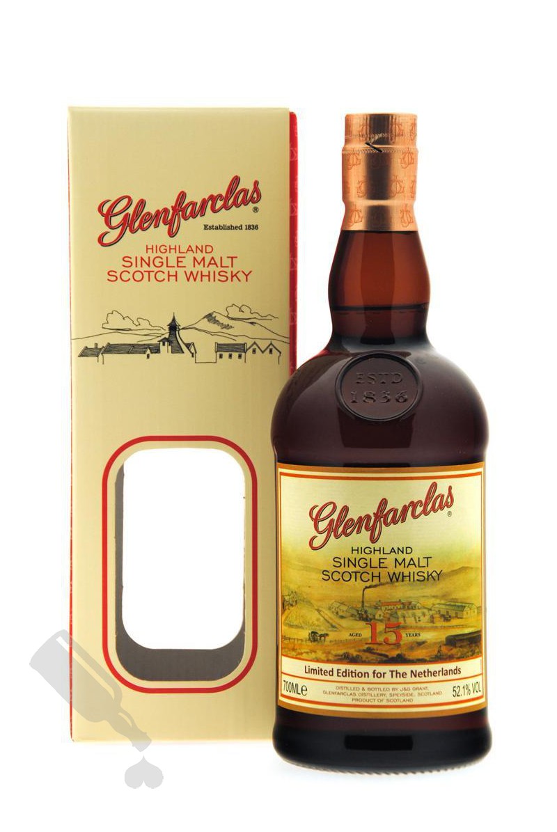 Glenfarclas 15 years Cask Strength Limited Edition for The Netherlands