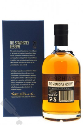 The Strathspey Reserve 21 years Rare Cask Reserves Cancun