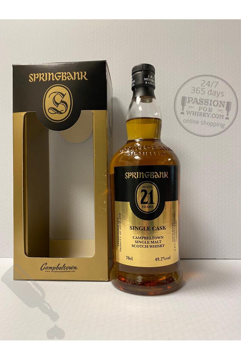 Springbank 21 years Single Cask Springbank 21 years Single Cask