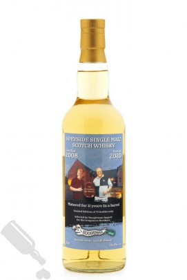 Longmorn 11 years 2008 - 2020 Single Cask for the Longmorn Brothers