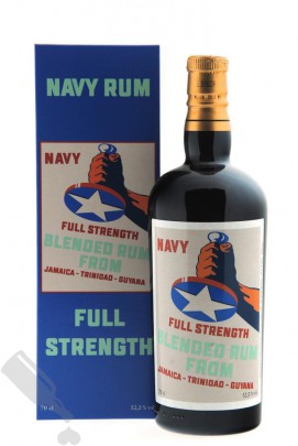Navy Rum Full Strength from Jamaica - Trinidad - Guyana