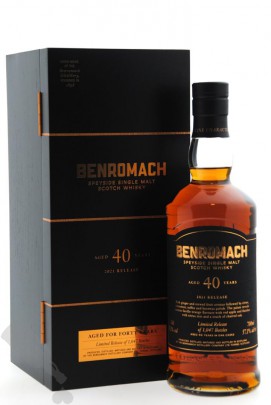 Benromach 40 years 2021 Release
