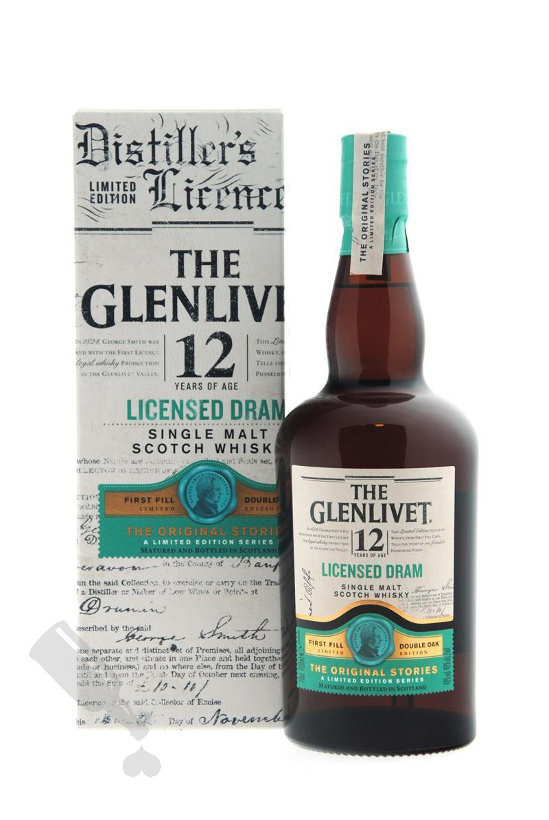 Glenlivet 12 years Licensed Dram