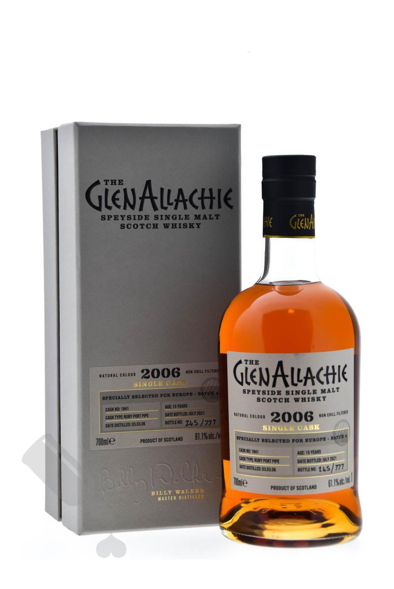 GlenAllachie 15 years 2006 - 2021 #1841 for Europe - Batch 4