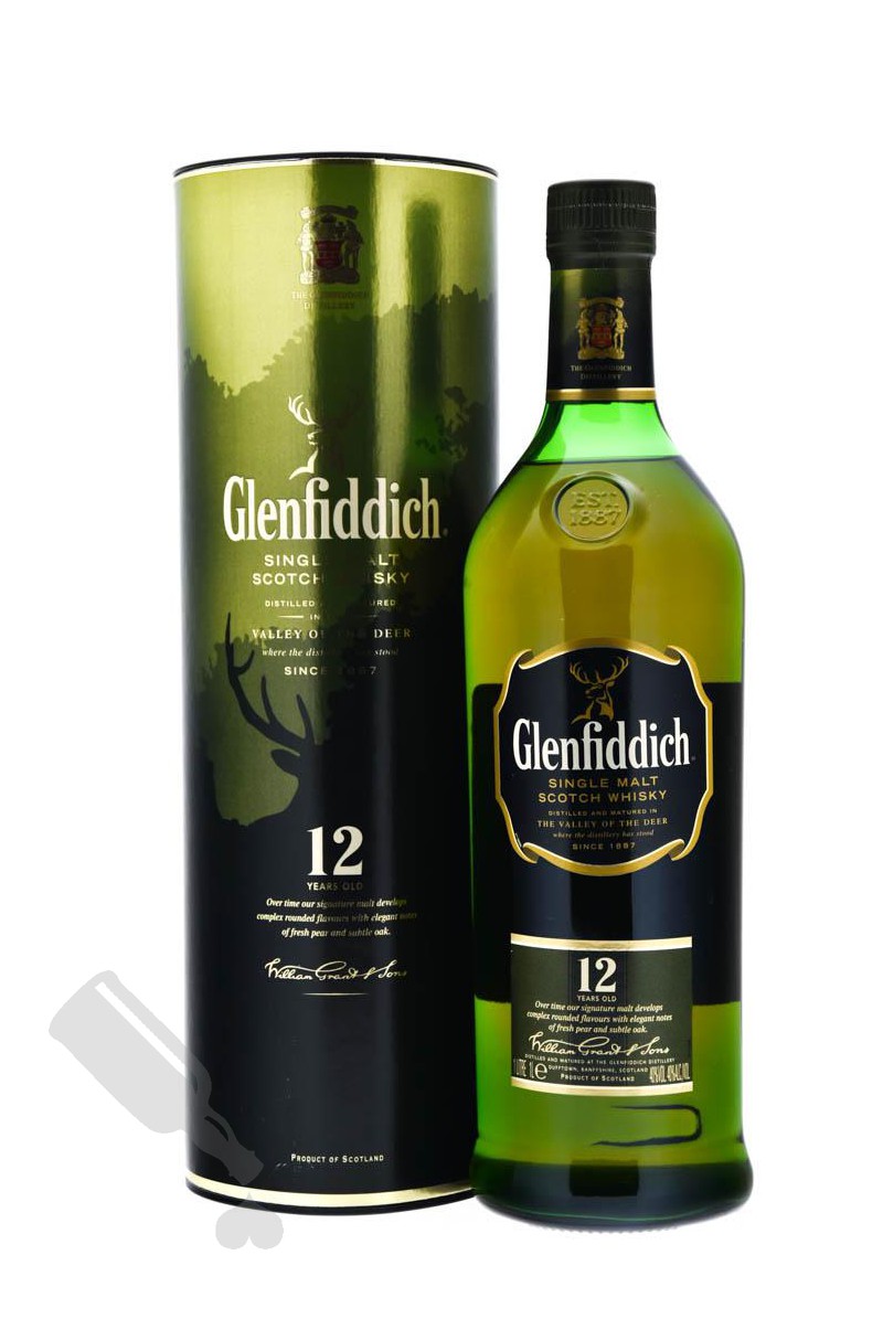 for 100cl Signature Malt Glenfiddich years Whisky - 12 Passion