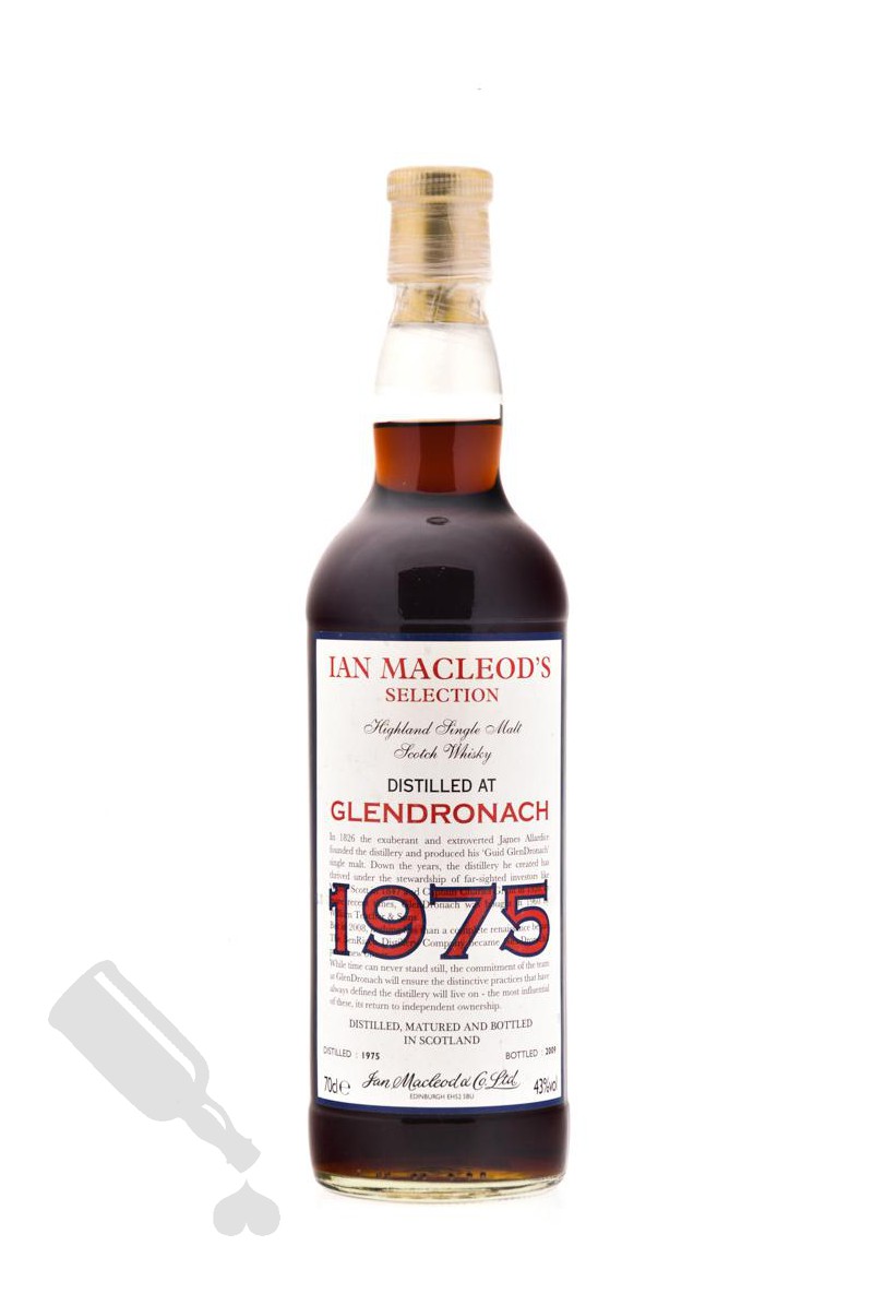 Glendronach 1975 - 2009 for Taiwan Glendronach 1975 - 2009 for Taiwan