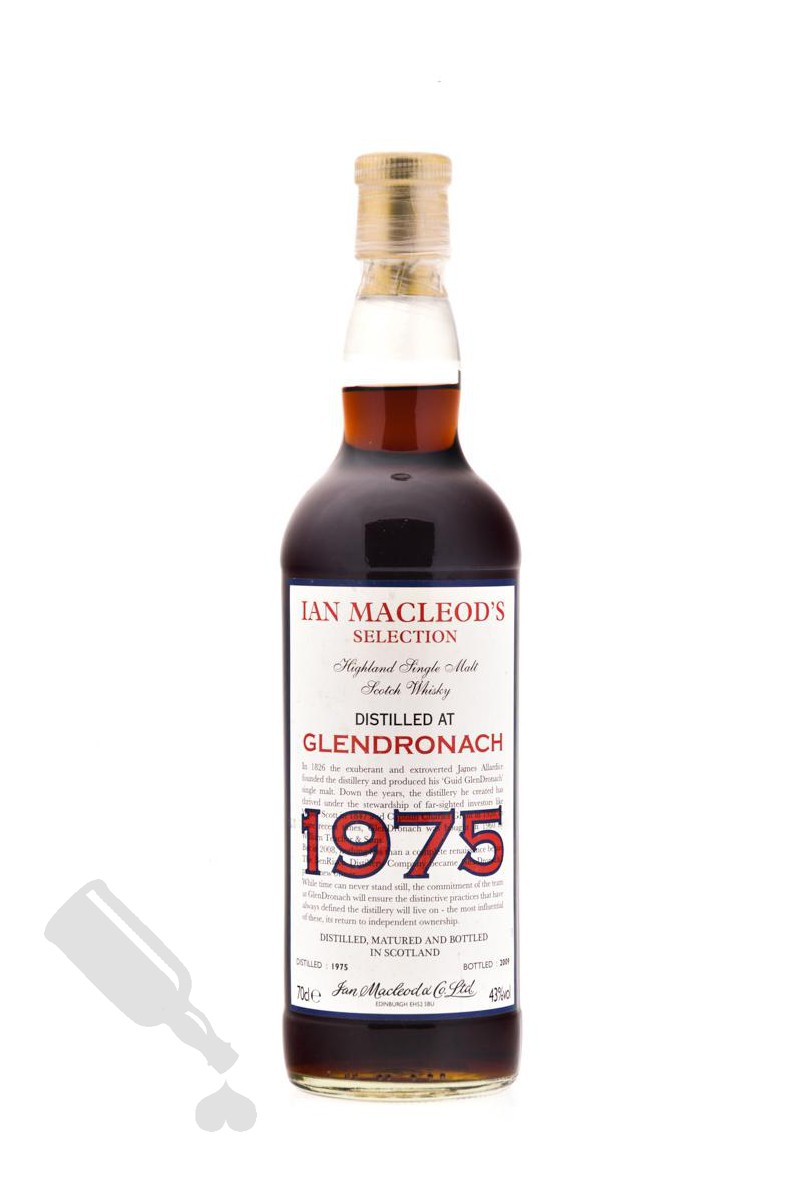 Glendronach 1975 - 2009 for Taiwan