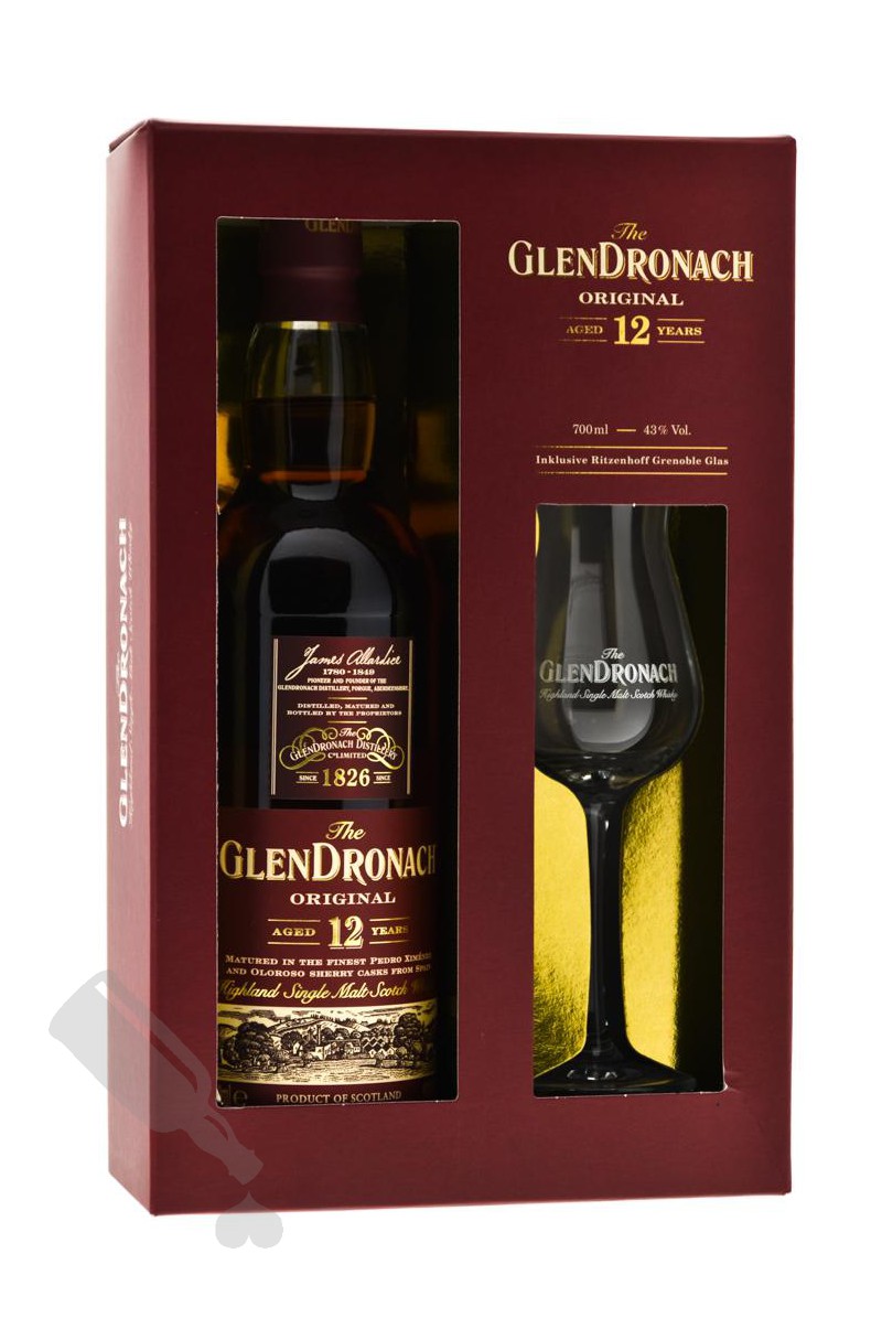 GlenDronach Whisky - Original for Passion - years 12 Giftpack
