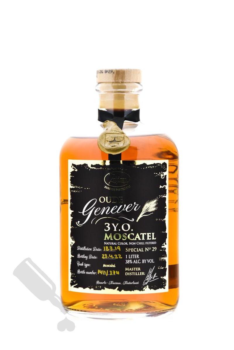 Zuidam Oude Genever 3 years 2019 - 2022 Moscatel Cask Special No. 29 100cl