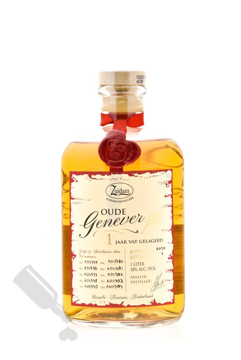 Zuidam Oude Genever 1 jaar Vatgelagerd 100cl