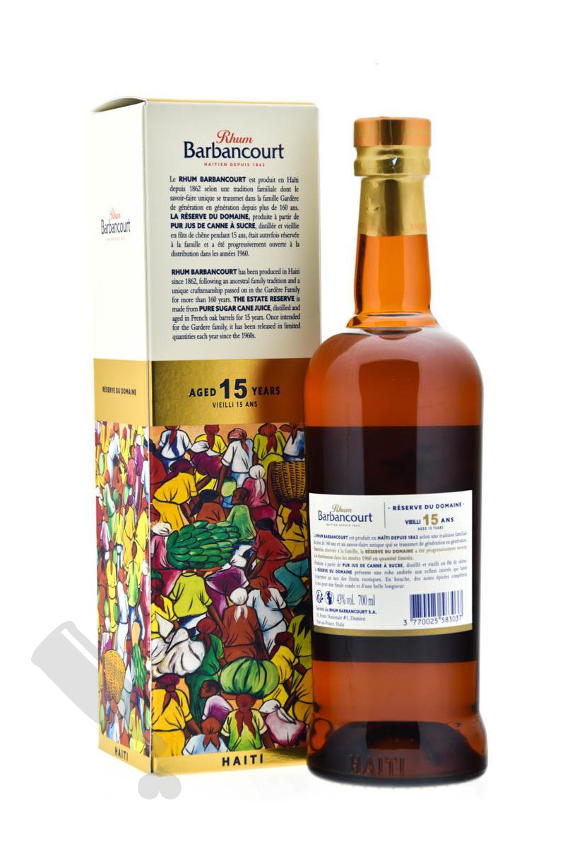 Barbancourt 15 years Réserve du Domaine - Passion for Whisky