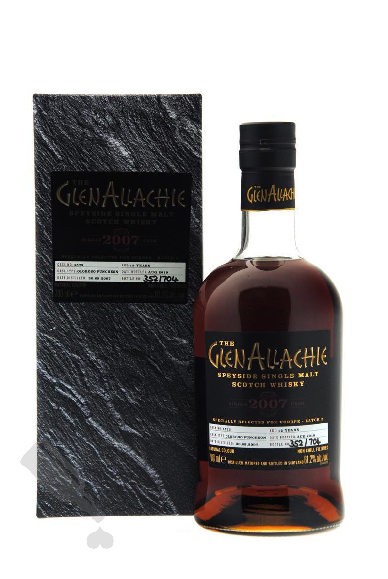 GlenAllachie 12 years 2007 - 2019 #4573 For Europe - Batch 2