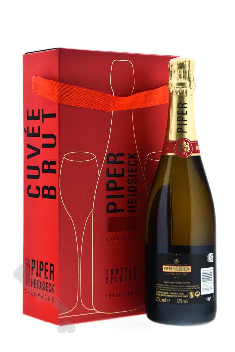 Brut - for Cuvée - Whisky Piper-Heidsieck Giftpack Passion